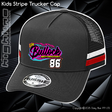 Load image into Gallery viewer, KIDS Stripe Trucker - Lilly Bullock