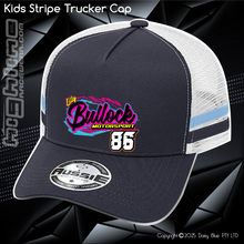 Load image into Gallery viewer, KIDS Stripe Trucker - Lilly Bullock