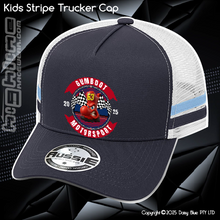 Load image into Gallery viewer, KIDS Stripe Trucker - GUMBOOTS Motorsport