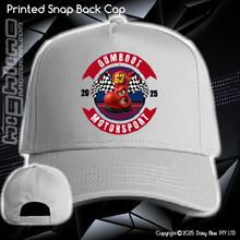 Load image into Gallery viewer, Printed Snap Back CAP - GUMBOOTS Motorsport