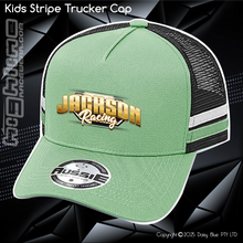 Load image into Gallery viewer, KIDS Stripe Trucker - Jackson Racing
