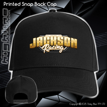 Load image into Gallery viewer, Printed Snap Back CAP - Jackson Racing