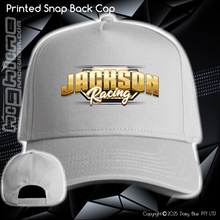 Load image into Gallery viewer, Printed Snap Back CAP - Jackson Racing