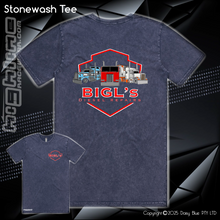 Load image into Gallery viewer, Stonewash Tee - Big L's Diesel Repairs