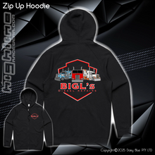 Load image into Gallery viewer, Zip Up Hoodie - Big L's Diesel Repairs