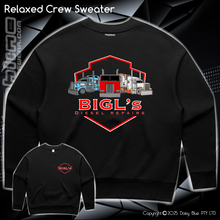 Load image into Gallery viewer, Relaxed Crew Sweater - Big L's Diesel Repairs
