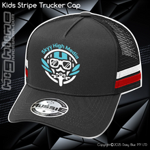 Load image into Gallery viewer, KIDS Stripe Trucker - Skyy High Media