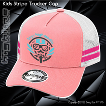 Load image into Gallery viewer, KIDS Stripe Trucker - Skyy High Media