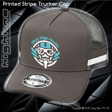 Load image into Gallery viewer, STRIPE Trucker Cap - Skyy High Media
