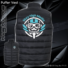 Load image into Gallery viewer, Puffer Vest - Skyy High Media