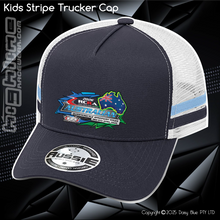 Load image into Gallery viewer, KIDS Stripe Trucker - RCRA Title 2026
