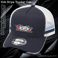 Load image into Gallery viewer, KIDS Stripe Trucker - VQS