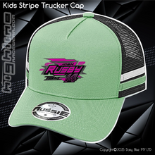 Load image into Gallery viewer, KIDS Stripe Trucker - Tyler Bros. Motorsport