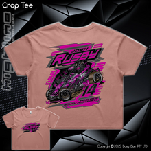 Load image into Gallery viewer, Ladies Crop Tee - Tyler Bros. Motorsport