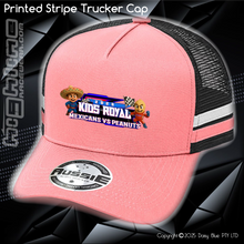 Load image into Gallery viewer, STRIPE Trucker Cap - JQMV Kids Royal 2026