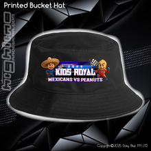 Load image into Gallery viewer, Printed Bucket Hat - JQMV Kids Royal 2026