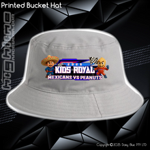 Load image into Gallery viewer, Printed Bucket Hat - JQMV Kids Royal 2026
