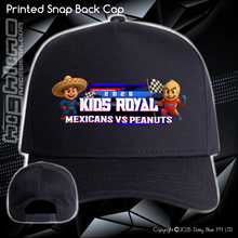 Load image into Gallery viewer, Printed Snap Back CAP - JQMV Kids Royal 2026