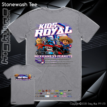 Load image into Gallery viewer, Stonewash Tee - JQMV Kids Royal 2026