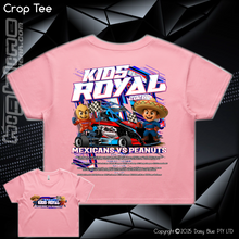 Load image into Gallery viewer, Ladies Crop Tee - JQMV Kids Royal 2026