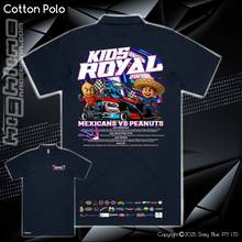 Load image into Gallery viewer, Cotton Polo - JQMV Kids Royal 2026