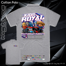 Load image into Gallery viewer, Cotton Polo - JQMV Kids Royal 2026