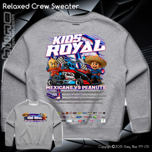 Load image into Gallery viewer, Relaxed Crew Sweater - JQMV Kids Royal 2026