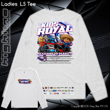 Load image into Gallery viewer, Long Sleeve Tee - JQMV Kids Royal 2026