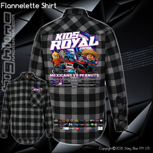 Load image into Gallery viewer, Flannelette Shirt - JQMV Kids Royal 2026
