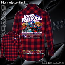 Load image into Gallery viewer, Flannelette Shirt - JQMV Kids Royal 2026
