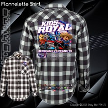 Load image into Gallery viewer, Flannelette Shirt - JQMV Kids Royal 2026