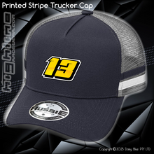 Load image into Gallery viewer, STRIPE Trucker Cap - Drew Ogle