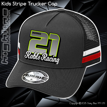 Load image into Gallery viewer, KIDS Stripe Trucker - Robls Racing