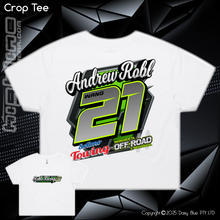 Load image into Gallery viewer, Ladies Crop Tee - Robls Racing