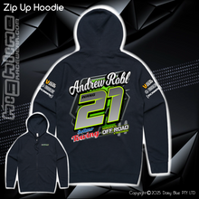 Load image into Gallery viewer, Zip Up Hoodie - Robls Racing