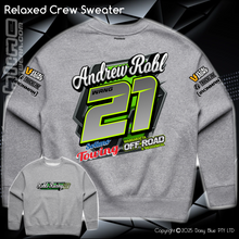Load image into Gallery viewer, Relaxed Crew Sweater - Robls Racing