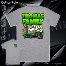 Load image into Gallery viewer, Cotton Polo - Thomas FamilY Tree Services