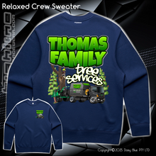 Load image into Gallery viewer, Relaxed Crew Sweater - Thomas Family Tree Services