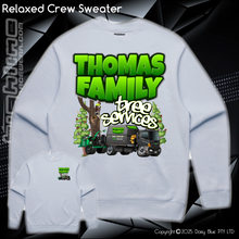Load image into Gallery viewer, Relaxed Crew Sweater - Thomas Family Tree Services