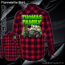 Load image into Gallery viewer, Flannelette Shirt - Thomas Family Tree Services