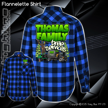 Load image into Gallery viewer, Flannelette Shirt - Thomas Family Tree Services