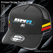 Load image into Gallery viewer, STRIPE Trucker Cap - Bayley Wilson