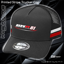 Load image into Gallery viewer, STRIPE Trucker Cap - Bayley Wilson