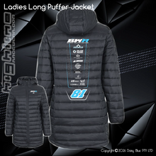 Load image into Gallery viewer, Ladies Long Puffer Jacket - Bayley Wilson