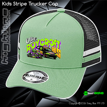 Load image into Gallery viewer, KIDS Stripe Trucker - Ollie 'OL DAWG' Roycroft