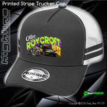 Load image into Gallery viewer, STRIPE Trucker Cap - Ollie 'OL DAWG' Roycroft