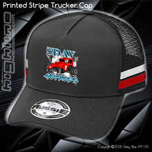Load image into Gallery viewer, STRIPE Trucker Cap - SDAV Hotrods