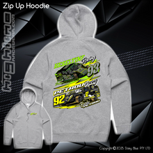 Load image into Gallery viewer, Zip Up Hoodie - Heseltine/Petrou Racing