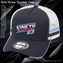 Load image into Gallery viewer, KIDS Stripe Trucker - Mitch Viney
