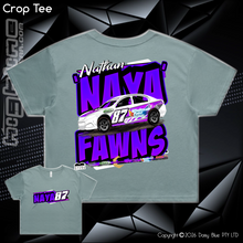 Load image into Gallery viewer, Ladies Crop Tee - Nathan 'NAYA' Fawns